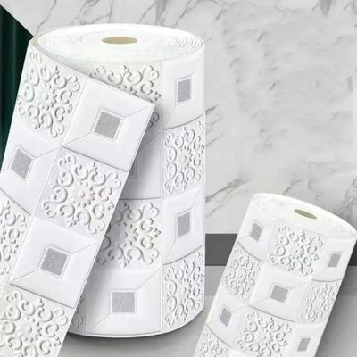 70 cm × 1/3/5/10 m 3D Self-Adhesive Waterproof Brick Wall Decal, Home Décor - 70 cm × 5 m
