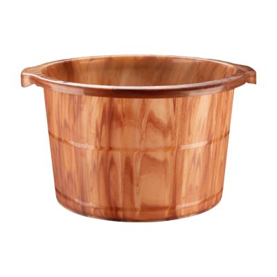 perfk Foot Bath Basin, Thickened Foot-Washing Tub and Pedicure Bowl for Home, Bathroom, or Sauna, Size M