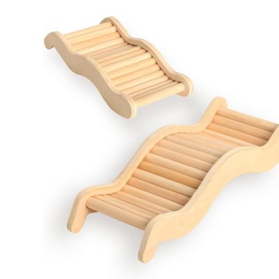 Hamster Ramp, Decorative Wooden Bridge for Hamsters, Made of