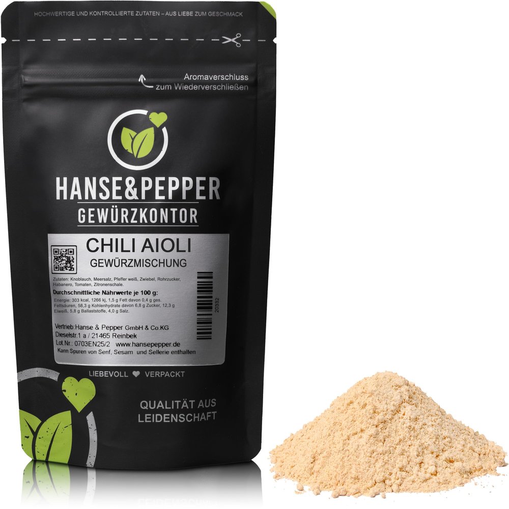250 g Chili Aioli Spice Blend with Garlic and Chili