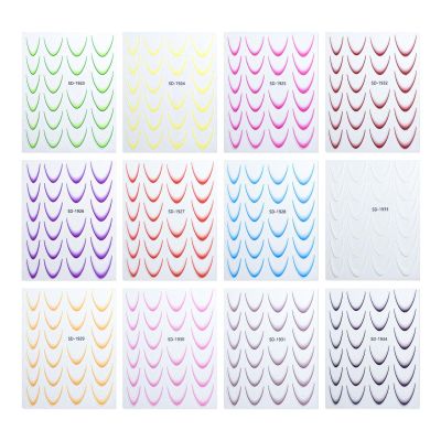 French Tip Nail Stickers