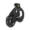 Cobra Terminator Double-Lock Chastity Cage, Anti-Escape Design, 4 Ring Sizes (M-52 mm) view 1