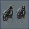 Cobra Terminator Double-Lock Chastity Cage, Anti-Escape Design, 4 Ring Sizes (M-52 mm) view 3