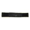 Imperial Riding IRHComfort Dressage Girth with Memory Foam and Removable Faux Fur, Black, 65 cm view 1