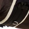 Imperial Riding IRHComfort Dressage Girth with Memory Foam and Removable Faux Fur, Black, 65 cm view 4