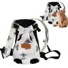 Dog Carrier Backpack with Integrated Safety Lock, Wide view 3