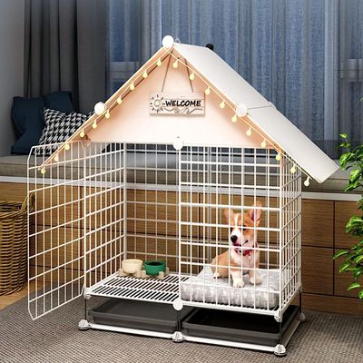 Small Animal Playpen, Dog and Puppy Crate, Foldable DIY Guinea Pig Cage, C1