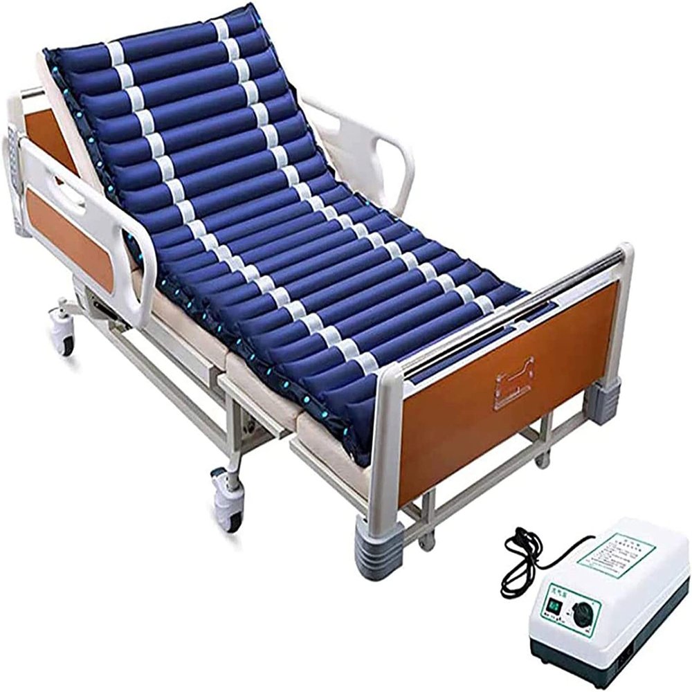 NWBZBH Alternating Air Mattress Overlay with Adjustable Pump