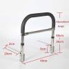 Safety Bed Rail with Folding Handle for Elderly Users view 2
