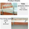 Folding Bed Rail and Assist Handle for Older Adults, Pink view 3