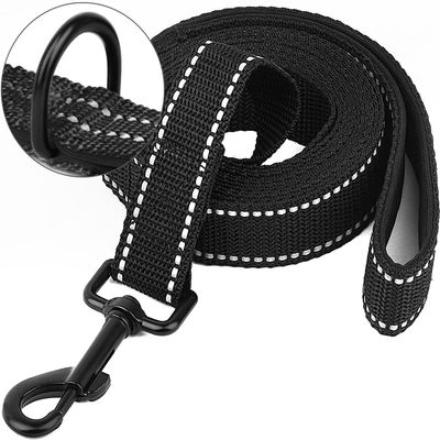Reflective Dog Leash with Padded Grip for Training