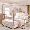 ZJFJMBD Full-Size Canopy Bed Frame Rod Set view 1