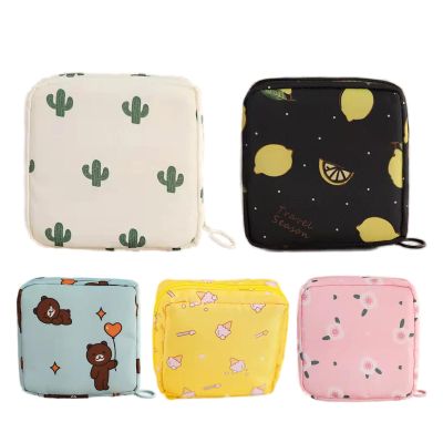 5-Pack Portable Sanitary Pad Storage Bags