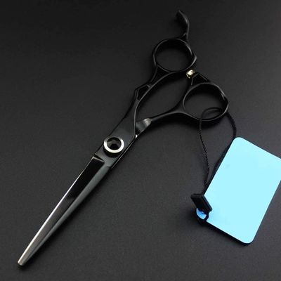 WOTZOV Hair Scissors Set for Hairdressers, with Case, Cutting and Thinning Scissors, Flatcut 6 in