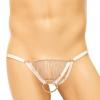 Men’s Sexy Lingerie Jockstrap, Low-Rise Transparent Thong view 2