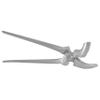 Equine Care 30.5 cm Hoof Nippers, Professional Chrome Vanadium Steel, Curved Jaw view 2