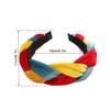 Blausky Braided Velvet Headband for Women view 3