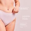 juno & me Seamless Daily Period Panty: For Medium Flow, 8-Hour Leak Protection, Absorbency Like 3 Tampons view 2