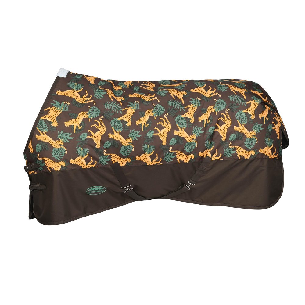 Weatherbeeta ComFiTec Tyro Horse Blanket, Standard Neck, Size M, Jungle Print, 1.8 m