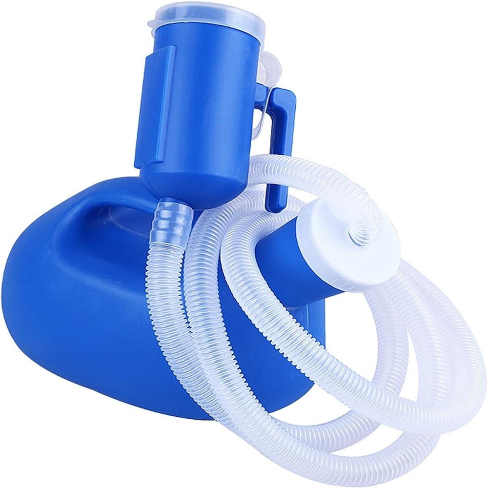 Portable Nighttime Urinal for Men, Leakproof, 2,000 mL (1.6 m)