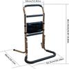 SXTYFBB Adjustable Standing and Sit-to-Stand Support Rail view 2