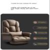 AJYBYUKJ Computer Chair, Home Office Desk Chair, Reclining Swivel Chair, Gray view 4