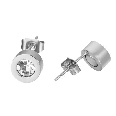 MagEnergy Lymphatic Drainage Women's Earrings, Magnetic Field Therapy Earrings, Fashion Jewelry Gifts for Women (Silver)