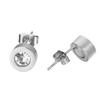 MagEnergy Lymphatic Drainage Women's Earrings, Magnetic Field Therapy Earrings, Fashion Jewelry Gifts for Women (Silver) view 1