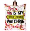 True Crime Gifts, True Crime Blanket 60 x 50 in, Serial Killer Gifts, True Crime Gifts for Women and Men, Crime Show Lovers view 1