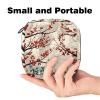Period Pouch for School, Sanitary Pad Storage Bag, Zippered Menstrual Cup and Tampon Pouch, Tree and Flower, 36 Pieces view 2