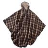 MRKU Wheelchair Winter Blanket with Hood and Thick Fleece Lining view 1
