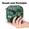 Women's Sanitary Pad Storage Pouch with Zipper, Platypus-1309 view 2
