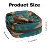 Menstrual Product Storage Bag with Zipper, Pad, Tampon & Nursing Pad Organizer view 3