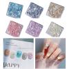 Irregular Shell Nail Art Flakes, Colorful 3D Decorations view 2