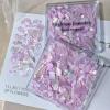 Irregular Shell Nail Art Flakes, Colorful 3D Decorations view 3