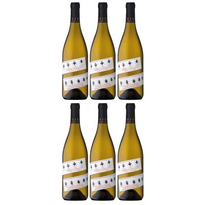 Francis Ford Coppola Director's Cut Chardonnay Sonoma Coast Dry White Wine, Napa Valley, California, with FeinWert E-Book (6 x 0.75 L)