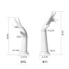UHJKLA Jewelry Rack, Female Mannequin Hand Jewelry Display Holder, Plastic, for Bracelets, Rings, and Watches view 3