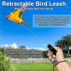 Bird Harness, 2 m Automatic Retractable Parakeet Leash for Outdoor Training view 2