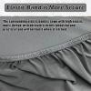 YFJBDKS Universal Full-Body Shiatsu Massage Chair Cover, Dust- and Sweat-Resistant, Washable Stretch Fabric, Black view 4