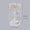 UHJKLA Rotating Jewelry Stand for Earrings and Accessories view 2
