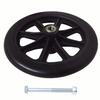 Wheelchair Replacement Front Wheels, Solid Black, Pair – 6 in/14 cm (5.5 in) view 2