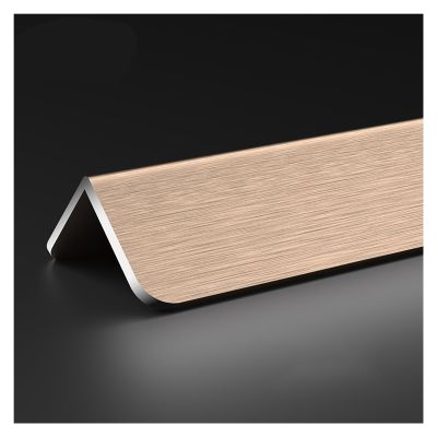 QHZYMX Aluminum Alloy Wall Corner Protector Strips, 4 x 180 cm (5.9 ft)