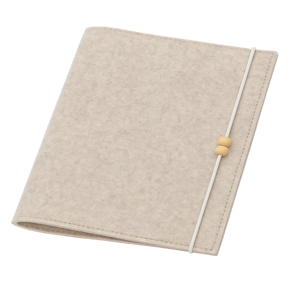 Beliah Felt Maternity Record Holder, Beige, No Print