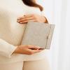 Beliah Felt Maternity Record Holder, Beige, No Print view 2