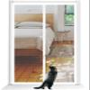 BANTASE Thickened Pet Fly Screen Door, Double Zipper, 80 x 200 cm view 1