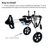 Generic 2-Wheel Dog Wheelchair for Large Breeds, Adjustable Pet Cart, Max. 50 kg view 4