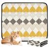 Washable Non-Slip Dog Training Pads, Brown, 2-Pack view 2