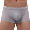 Men's Transparent High-Waist Mesh Thong view 1