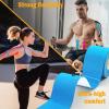 Kinesiology Sport Tape 5 x 5 cm, Waterproof and Skin-Friendly, for Knee Pain, Elbow and Shoulder, Blue/Black/Beige view 4