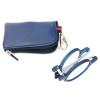 KoKoBin Folding Round Reading Glasses, Blue-Light Filtering, with Zipper Case, Blue, 2.00 Diopters view 2